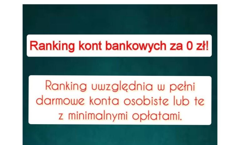 ✅ Ranking najlepszych darmowych kont bankowych za 0 zł! W którym banku nie ma opłat? Zestawienie i porównanie najtańszych ofert na rynku! ✅