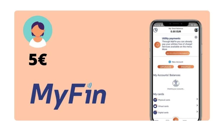 ✅ MyFin –  Bonus 5€ za rejestrację i płatność 6€! ✅