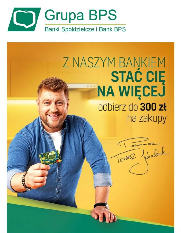 ❌ Bank BPS – Bonus do 300 zł! ❌