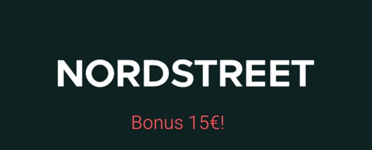 ✅ NordStreet – 15€ za depozyt 100€ i 15€ za polecenie! ✅