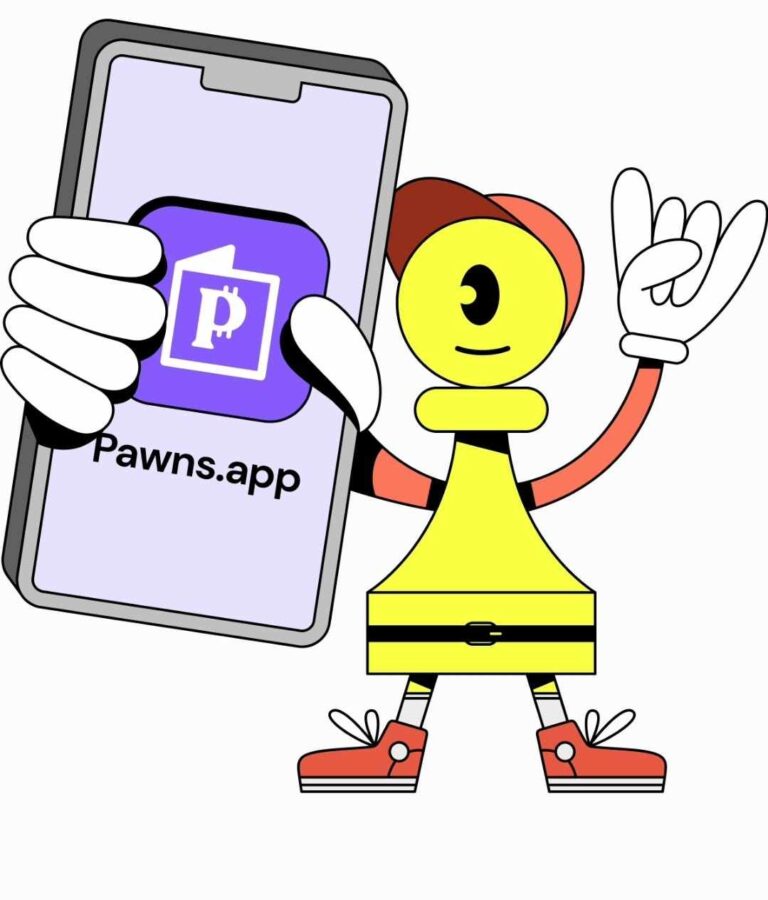 ✅ Pawns App – zadania, ankiety, udostępnianie internetu + bonus do 3$ za rejestrację! ✅
