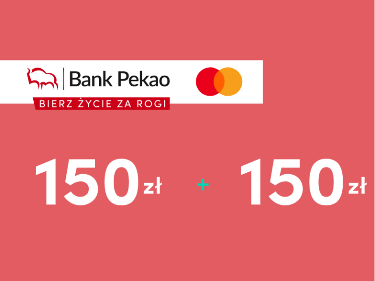 ✅ Pekao S.A.: 400 zł w bonusach [150 zł za wpływ i 150 zł za płatności] + 100 zł w programie MasterCard! ✅