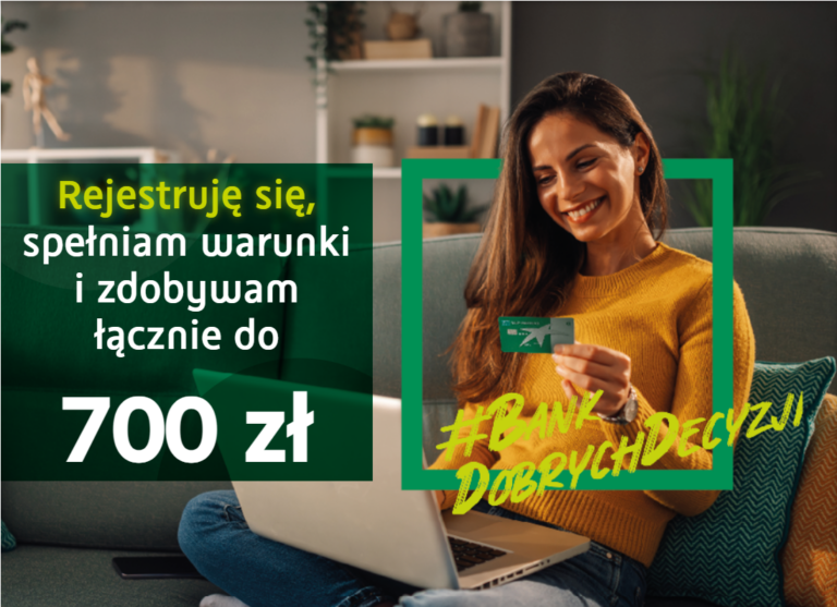 ❌ BNP Paribas – bonus do 700 zł [w tym 100 zł za samo podpisanie umowy i aktywację karty][uwaga: w promocji dostępne tylko 2000 wniosków!] + 400 zł w programie BezCenne Chwile! ❌